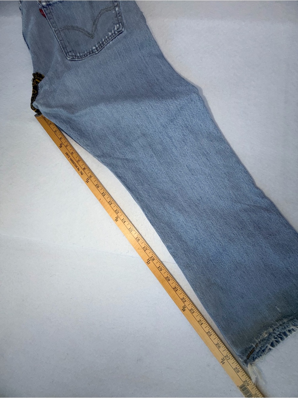 Refashioned VTG 501 War Patches ReFashioned Jeans - Picture 14 of 15